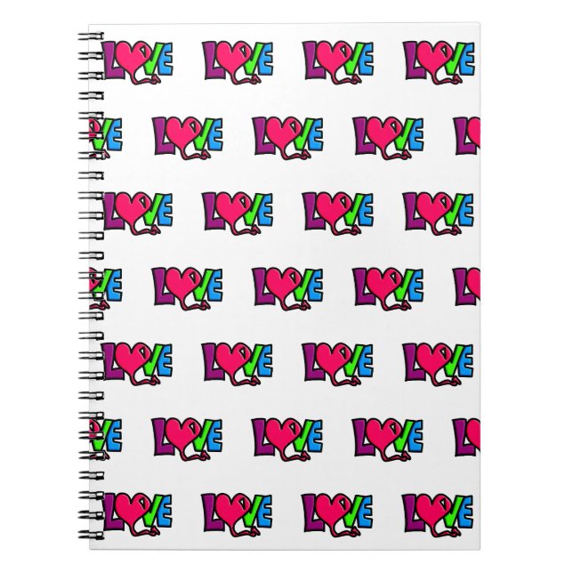 Caderno Espiral Amor   (Frente)