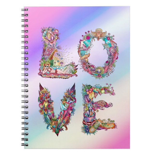 CADERNO ESPIRAL AMOR (Frente)