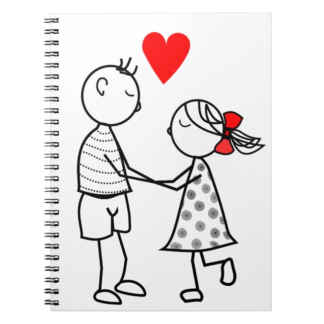 CADERNO ESPIRAL AMOR (Frente)