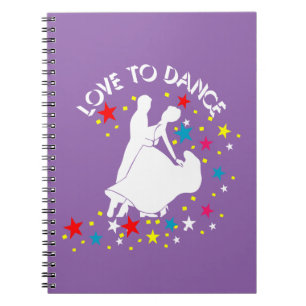 Caderno Espiral Amor à dança
