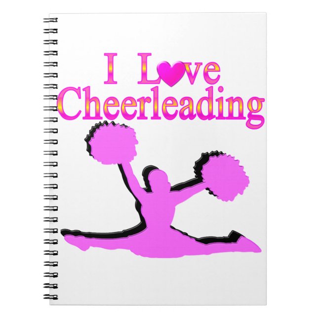 CADERNO ESPIRAL AMOR CHEERLEADING (Frente)