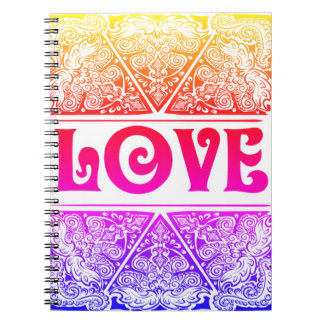 Caderno Espiral Amor - Citação Positiva