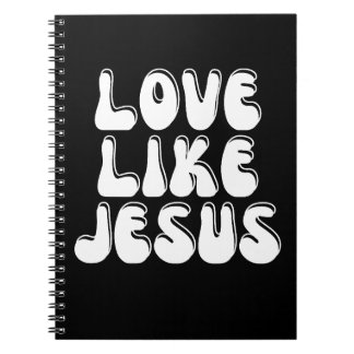Caderno Espiral Amor Como Jesus