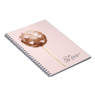 Caderno Espiral Amor de Chocolate Doce