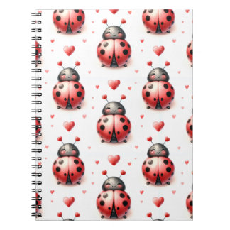 Caderno Espiral Amor de Joaninha