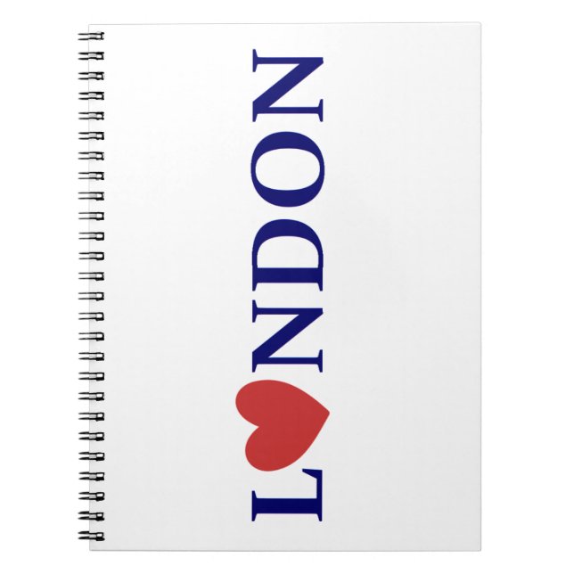 Caderno Espiral Amor de Londres (Frente)