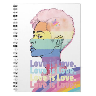Caderno Espiral Amor é Amor