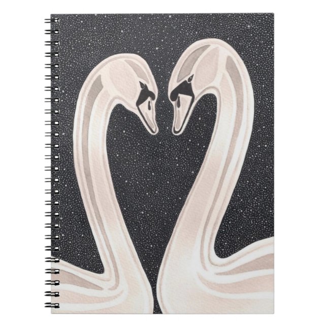 Caderno Espiral Amor eterno (Frente)