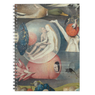 Caderno Espiral Amor No Inferno Por Hieronymus Bosch