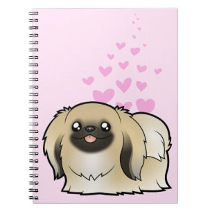 Caderno Espiral Amor Pequinês (corte do espetáculo)