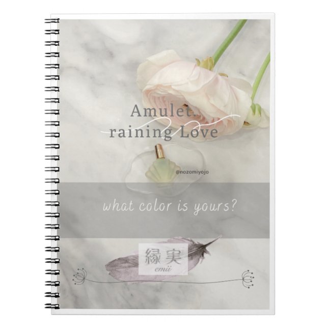 Caderno Espiral Amulet.Series (Frente)