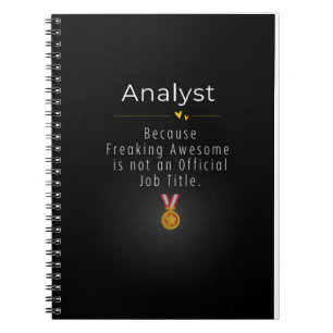 Caderno Espiral analista