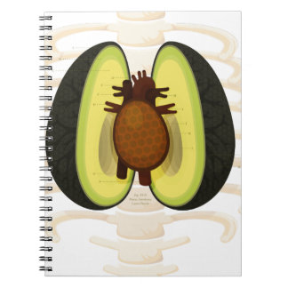 Caderno Espiral Anatomia de um abacate