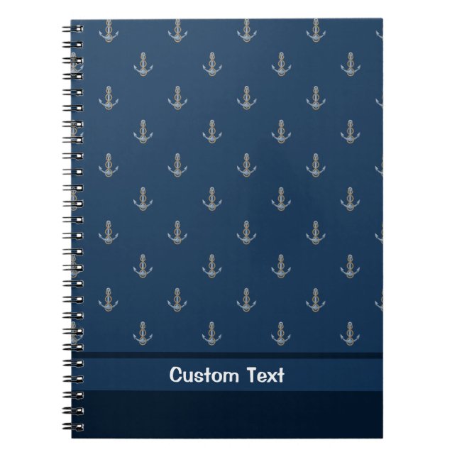 Caderno Espiral Âncora com Corda (Frente)