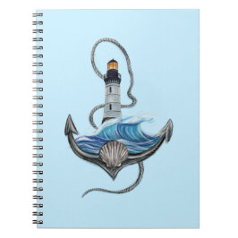 Caderno Espiral Ancoragem e farol (Versão 2)