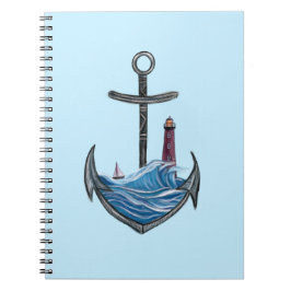 Caderno Espiral Ancoragem e farol (Versão 3)