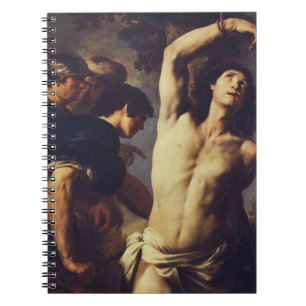 Caderno Espiral Andrea Vaccaro: São Sebastião Arte Barroca Fina