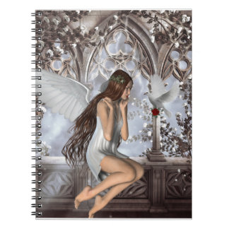 Caderno Espiral Angel e sua pomba