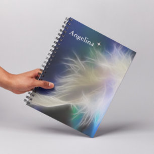 Caderno Espiral Angel Feather e Star