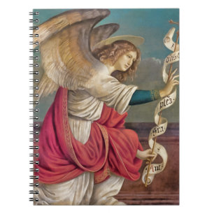 Caderno Espiral Angel Gabriel Vintage