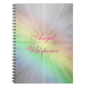 Caderno Espiral Angel Whisperer design