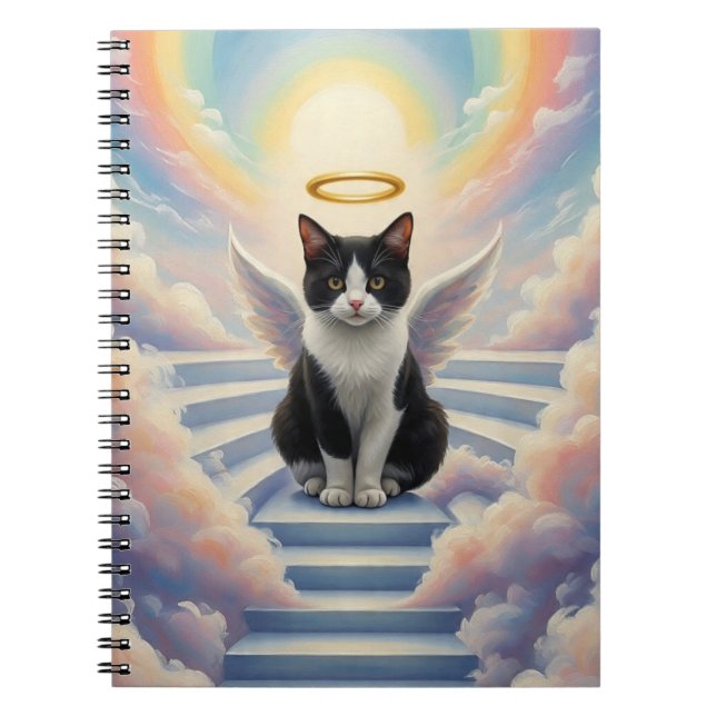 Caderno Espiral AngelCatJournal (Frente)