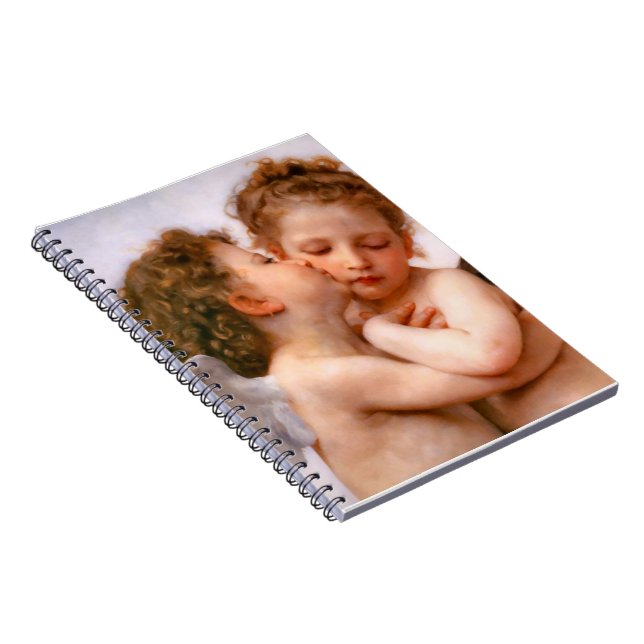 Caderno Espiral Angels First Kiss, Bouguereau (Lado Direito)