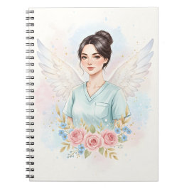 Caderno Espiral Angels in Scrubs