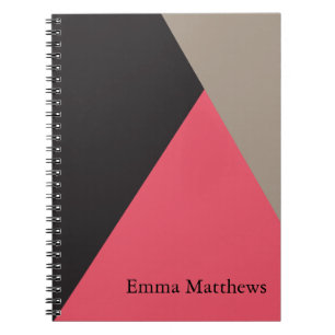 Caderno Espiral Angle on Color Modern Professional Personalizado
