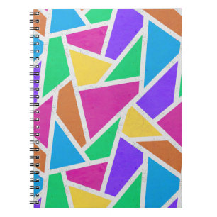 Caderno Espiral Ângulo direito do arco-íris