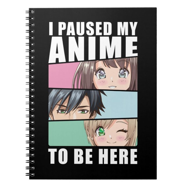 Caderno Espiral Animadora Japonesa, Gente de Bengala Otaku (Frente)