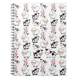 Caderno Espiral animais bonitos