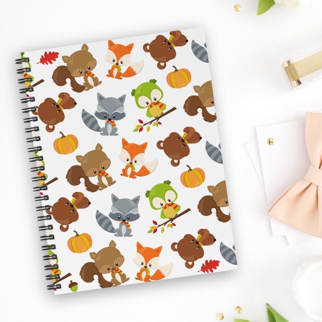 Caderno Espiral Animais Da Floresta, Animais Da Floresta, Animais  (Criador carregado)
