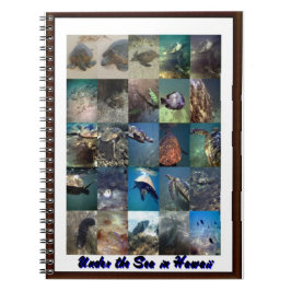 Caderno Espiral Animais do mar