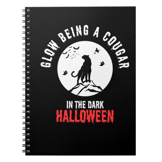 Caderno Espiral Animal cougar (Frente)