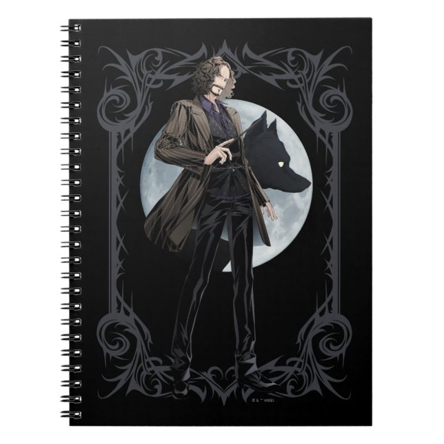 Caderno Espiral Anime Sirius Black Animagus (Frente)