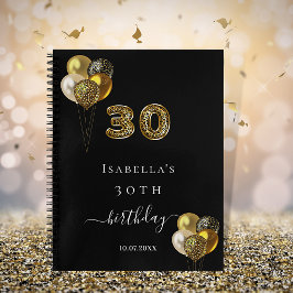 Caderno Espiral Aniversário de 30 anos de livro-convidado animal-l