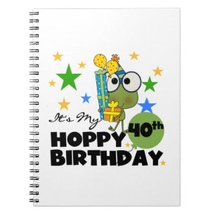 Caderno Espiral Aniversário de 40 anos Hoppy de Froggie