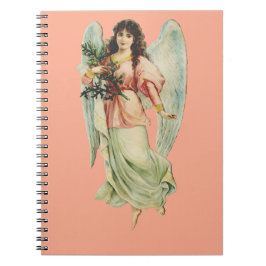 Caderno Espiral Anjo da Guarda Divina Vigilância e Arte da Graça