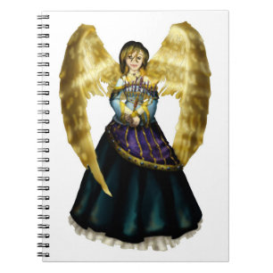 Caderno Espiral Anjo de Chanukah