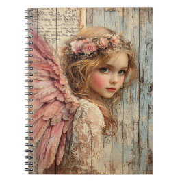 Caderno Espiral Anjo Fofo