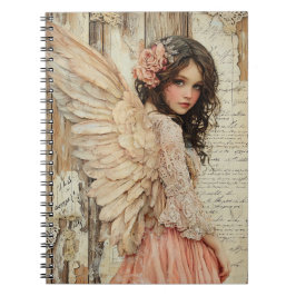 Caderno Espiral Anjo Fofo