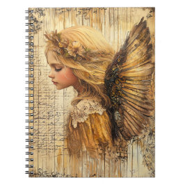 Caderno Espiral Anjo Fofo