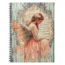 Caderno Espiral Anjo Fofo