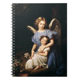 Caderno Espiral Anjo guardião de Joseph Karl Stieler