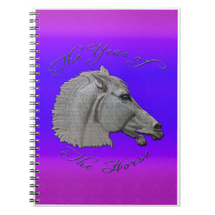 Caderno Espiral Ano de mitologia grega do cavalo