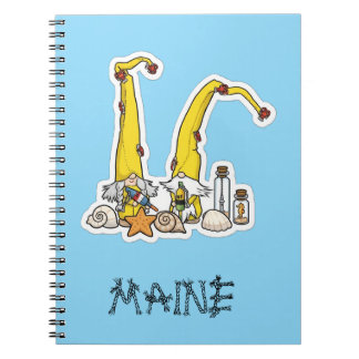 Caderno Espiral Anões do Maine Bem-vindos a Casa
