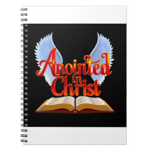 CADERNO ESPIRAL ANOINADO NO CRISTO