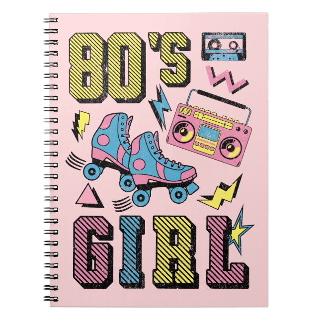 Caderno Espiral anos 80 (Frente)