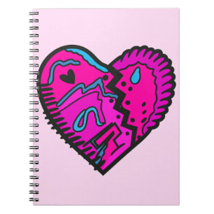 Caderno Espiral Anos 80 Brilhante